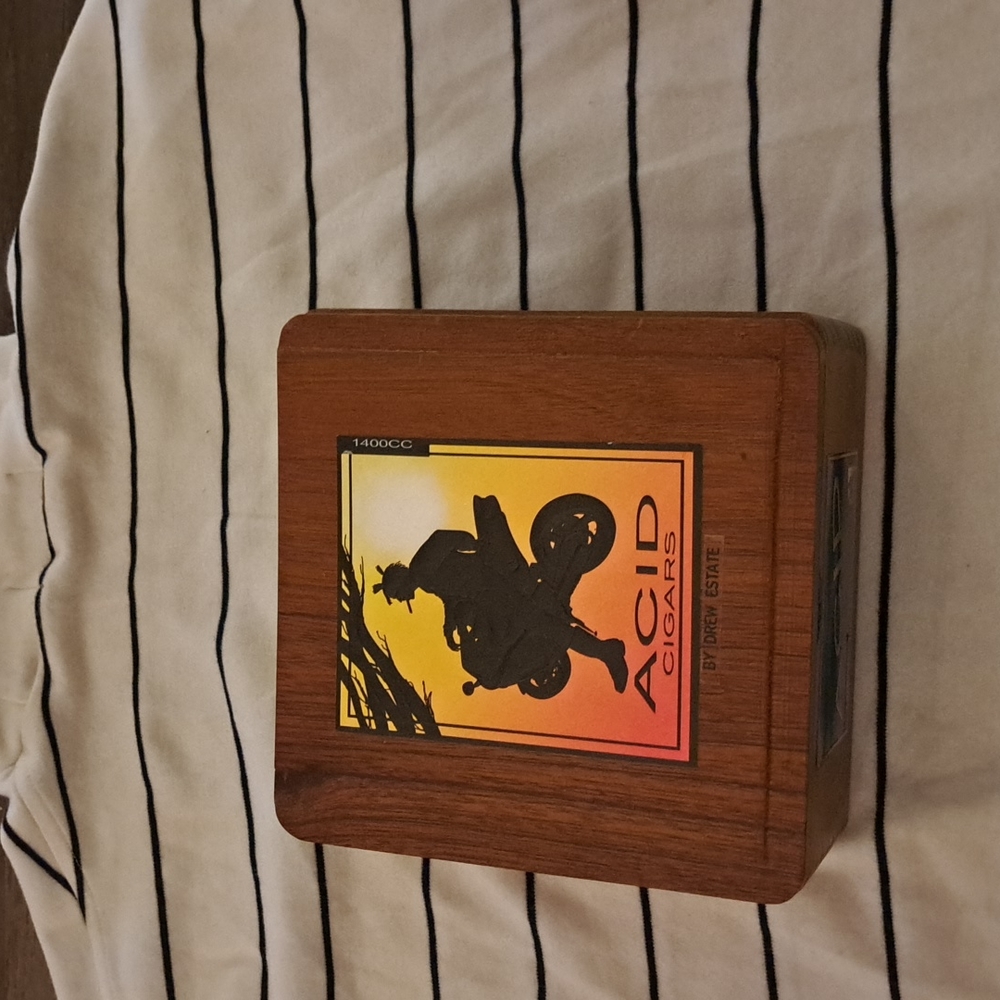 Acid cigar boxes
